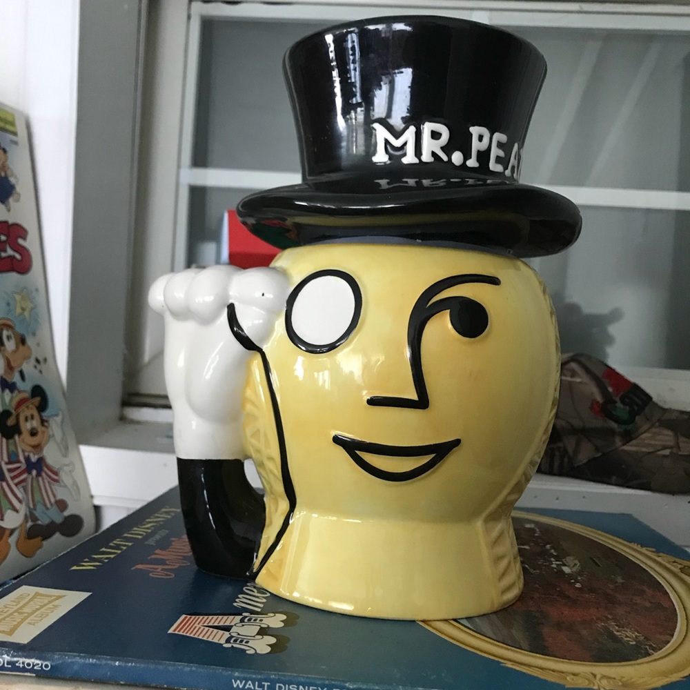 1980s Mr P E A N U T Cookie jar